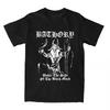 NOUVEAU T-shirt Manches Courtes Coton Noir Bathory Toutes Tailles Unisexe Cadeau Fan Shirt PP384 T-shirt Unisexe