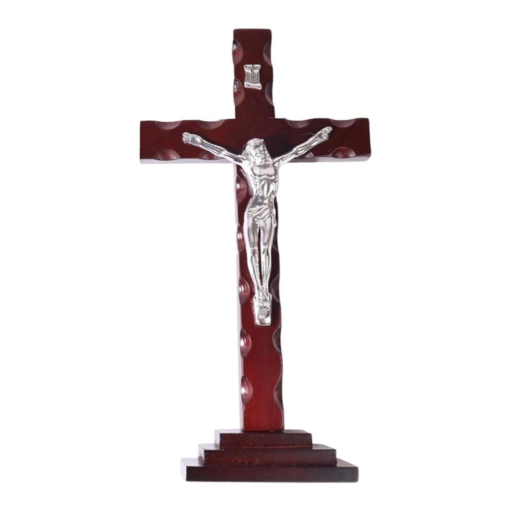 Wood Wall Crucifix Cross Jesus Crucifix for Thanksgiving Office Christmas