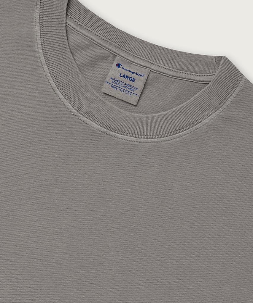 CHAMPION Jogtag Dyed Short Sleeve T-Shirt Beige