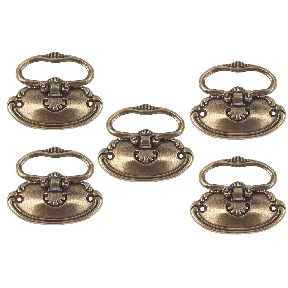 

5pcs Furniture Handles Drawer Cabinet Handles Jewelry Box Decorative Pull Handles Vintage Drawer Knobs Furniture Hardware