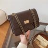 Chic Winter Fashion Women's Shoulder Bag Elegant Small Square Bag With Chain Strap