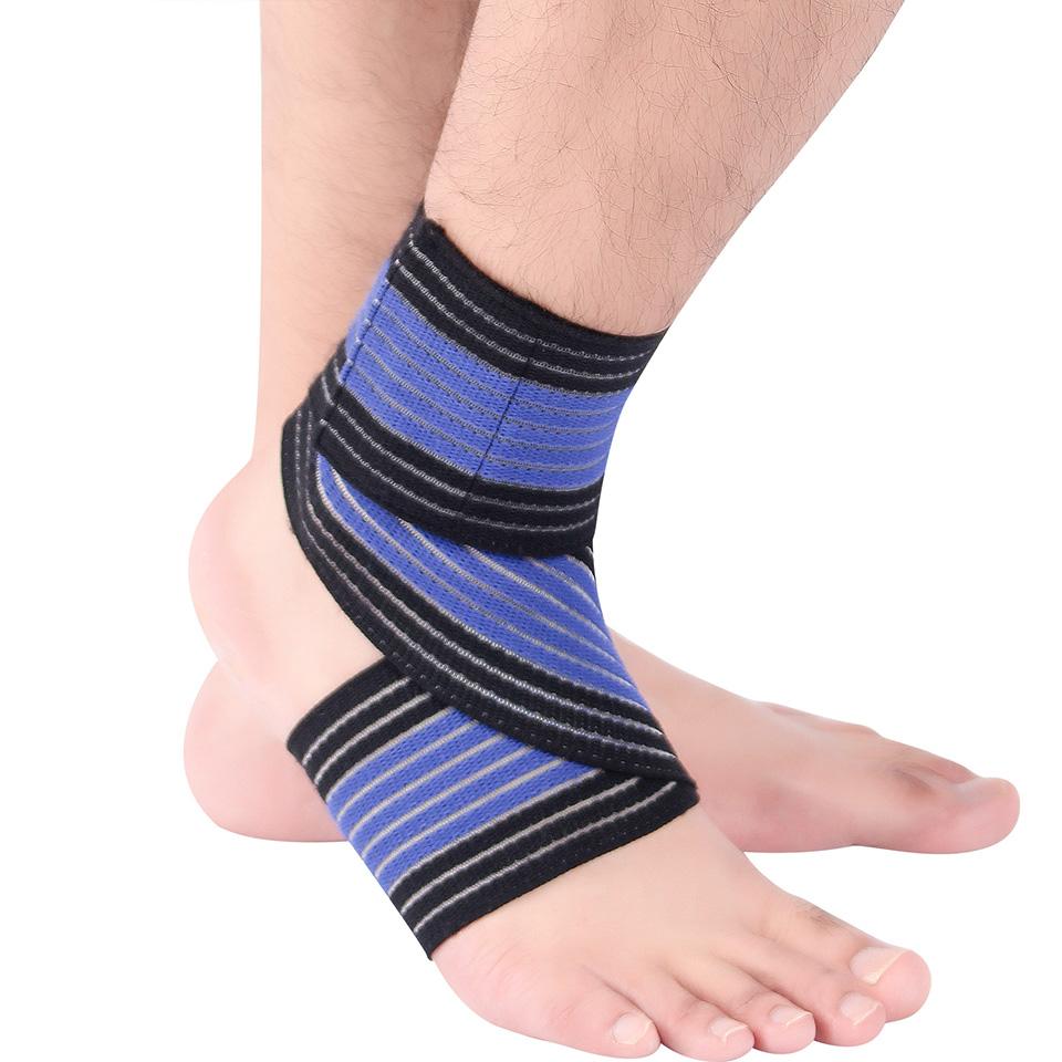 

1Pcs Athletic Ankle Braces High Elastic Compression Straps Ankle Stabilization Running Jumping Rope Sprain Protection Men Women