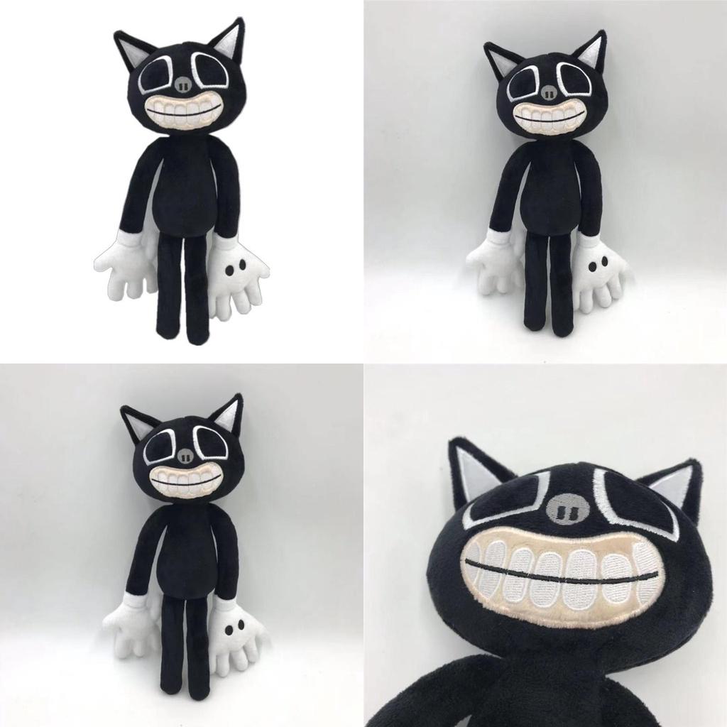 Siren Head Series Black Cat Plush Toy Soft Stuffed Doll Perfect For Horror Fans