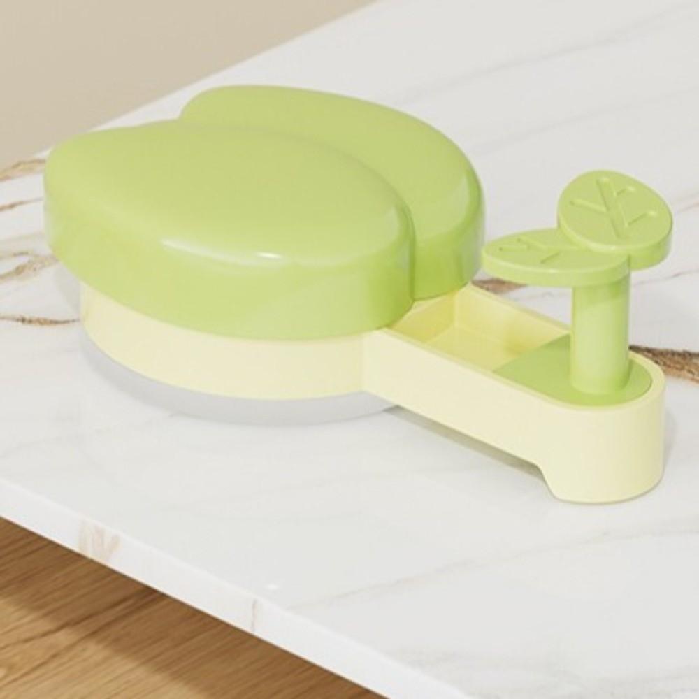 No Drill Tulip Suction Cup Hooks Plastic Wall Mounted Hook Easy Install Towel Rack  Bedroom