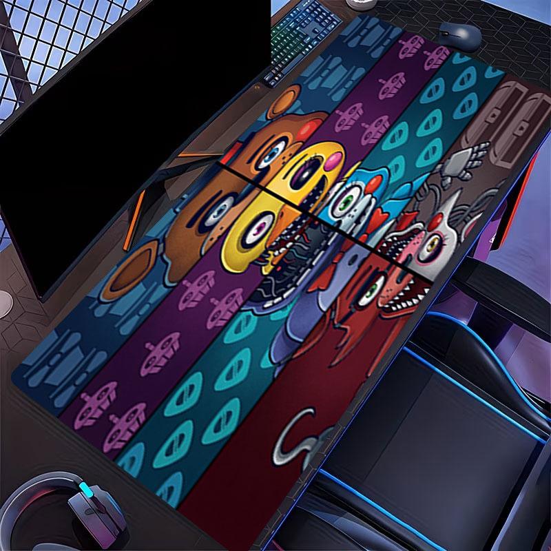 Podložka pod myš s potiskem Five Nights at Freddy's, pro podložku pod klávesnici, podložka pod notebook PC pro kancelářské použití doma, dekorace stolu, perfektní dárek k narozeninám pro hráče