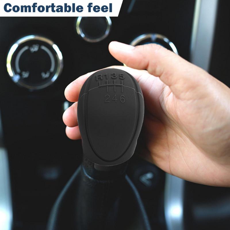 Silicone Gear Shift Cover Anti-Slip Design Silicone Shift Knob Cover Gear Shift Knob Head Caps Anti-Slip Car Vehicle Lever Shift