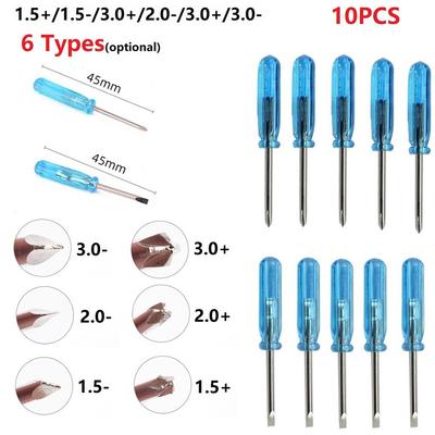 Ferramenta de Reparo Chaves de Fenda 10PCS/conjunto Plástico Aço Inoxidável
