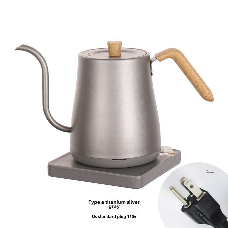Gooseneck Electric Kettle 0.8 L 1000W Rapid Heating Kettle 110V/220V Brew Coffee Pot Teapot Home
