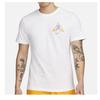 Nike Logo Print Casual Short Sleeve T-Shirt Men Tops White DQ1070-100