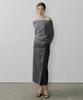 Otte Stripe Belted Maxi Skirt_2Color