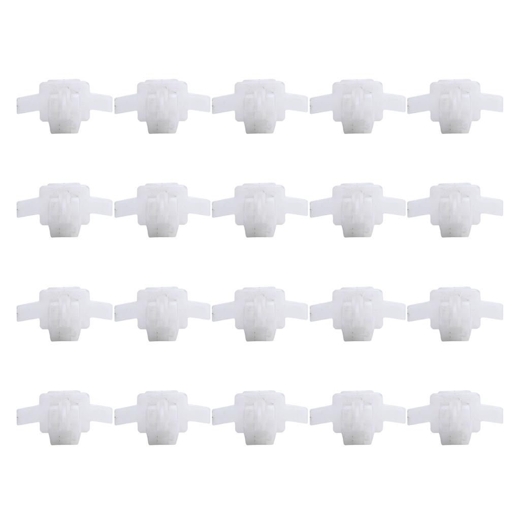 Surround Wheel Arch Surround Clips Trim White 20PCS