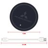 Universal LED Cup Coaster USB Rechargeable Car Interior Decoration Items for Mitsubishi Triton L200 Pajero Sport