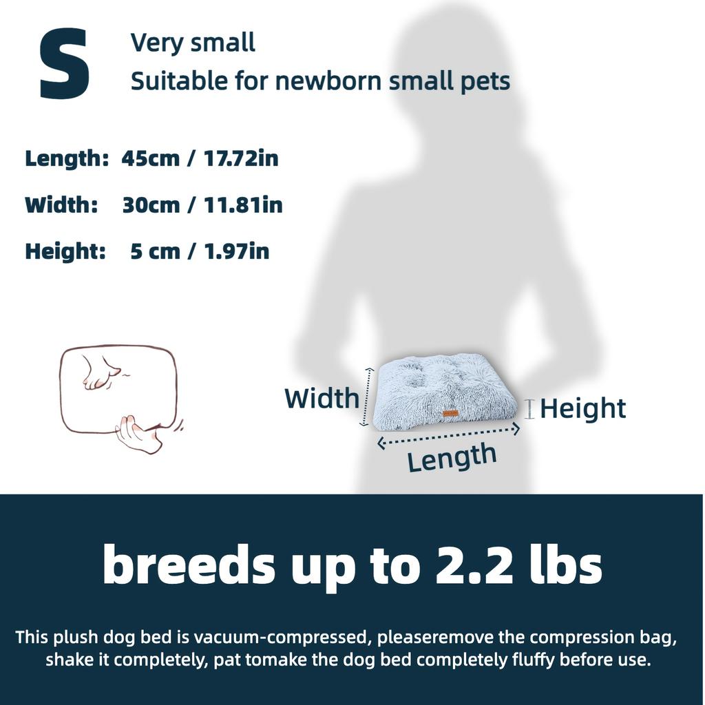 1pc a Cozy And Soft Plush Pet Mat Ideal for Both Cats And Dogs Throughout The Year