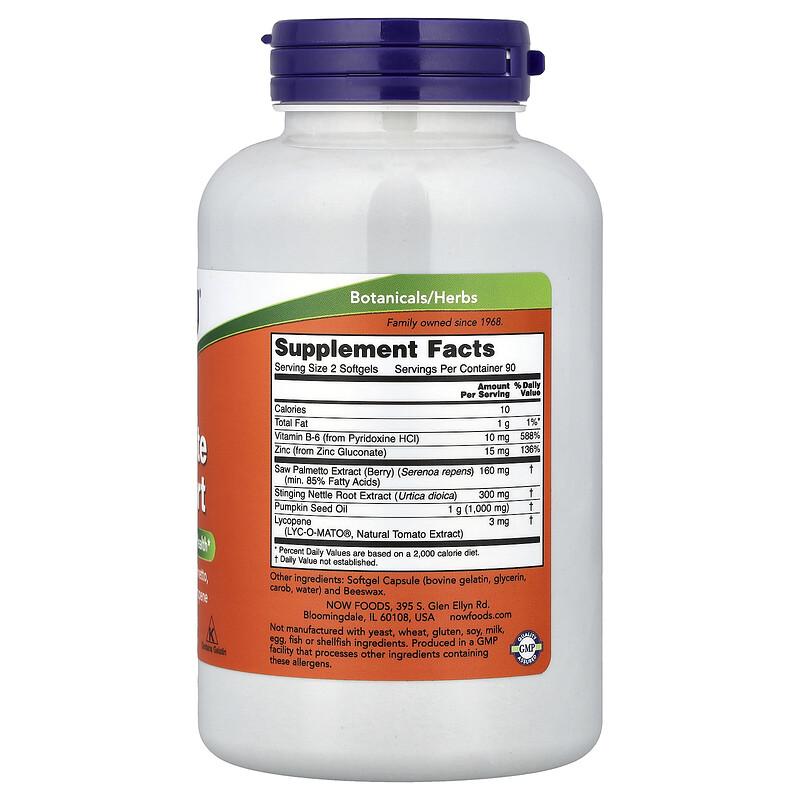 Prostate Support, 180 Softgels