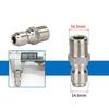 NPT 3/8 Connector Kit Stainless Steel 38 Quick-Connect Adapter Kit For High-Pressure Washers Quick Connector Male Nipples