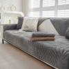 New Sofa Cushion Winter Plush Sofa Cushion Pastoral Style Non-slip Sofa Towel Back Towel Sofa Cover Cloth Cushion