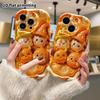 Phone Case: 2D Flat Design, Suitable for iPhone 18 17 16 15 14 13 Pro Cases, Little Pumpkin Buddy, Perfect Christmas and Halloween Holiday Gift