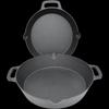 ZISIZ Cast Iron Frying Pan