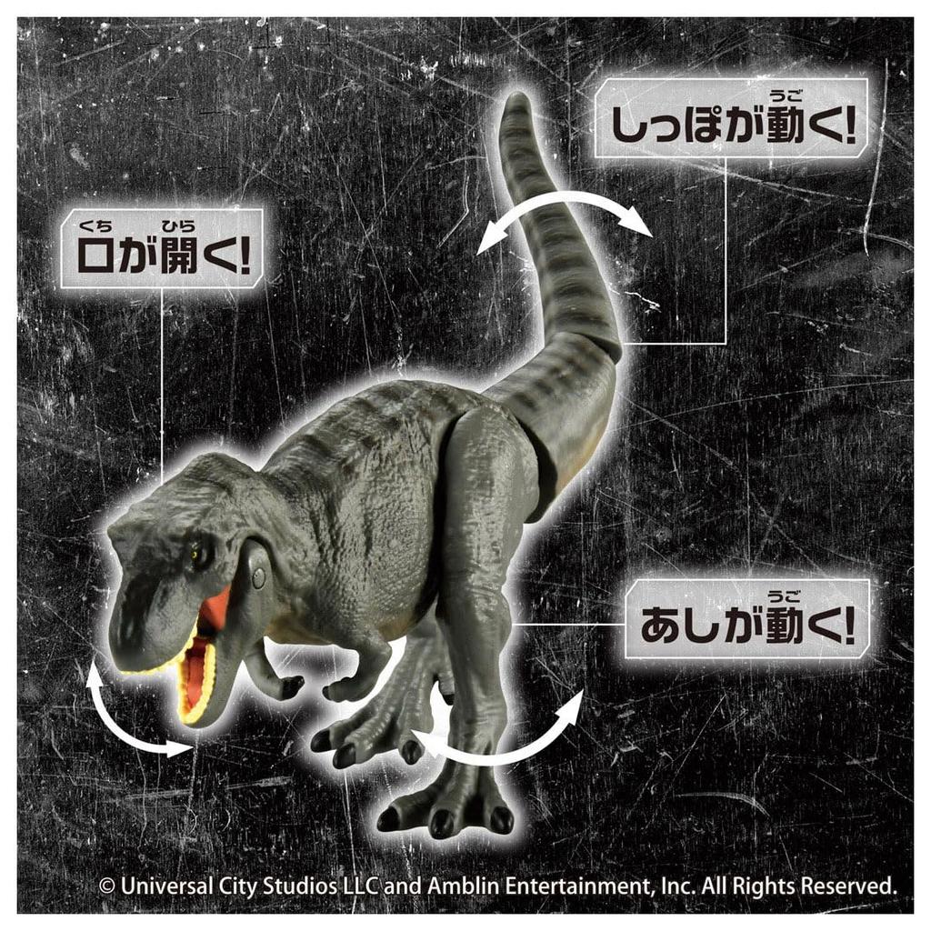 TAKARA TOMY Ania Jurassic World T-Rex (Gjenoppstandelsens land Ver.) Dyr Dinosaur Leke