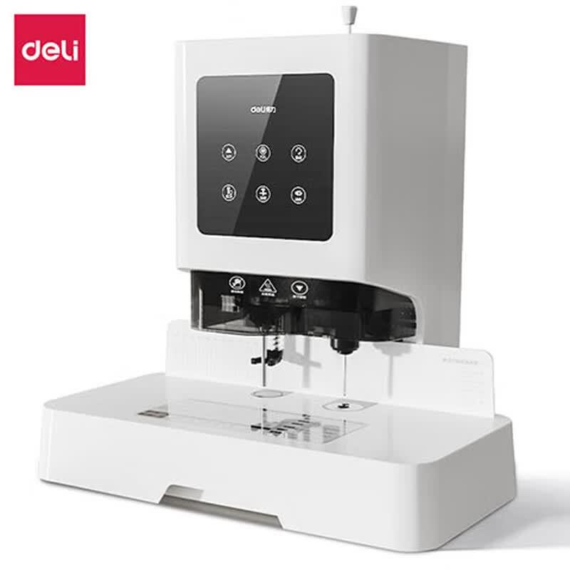 Deli Financial Binding Machine CN plug (adapter included)