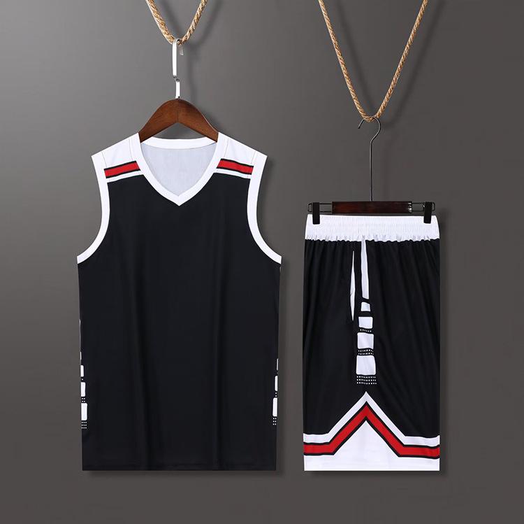 Basketball Jersey Sports Suit College Student Game Jersey Children'S Training Jersey Boys Summer Jersey Digital Printing