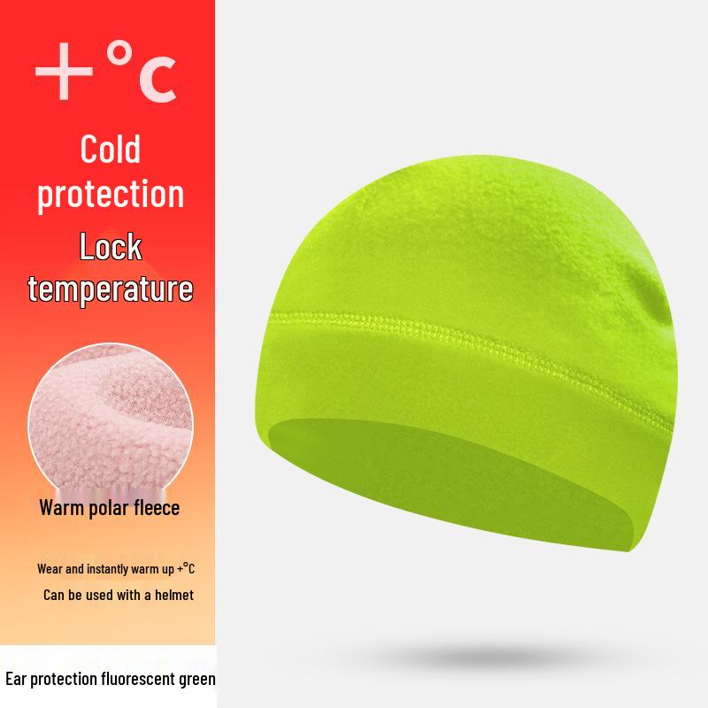 Thick Fleece Ear-Protective Winter Motorcycle Helmet Liner