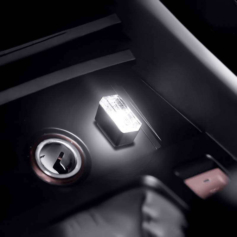 Car USB ambient light LED modification-free decorative lights Inside the foot lights on the car car atmosphere lights