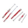 4Set Contractor-Strength Anchor Expansion Pipe Screw Kits Intelligent M8/M10 Pipe Safety Nylon Expansion Nails