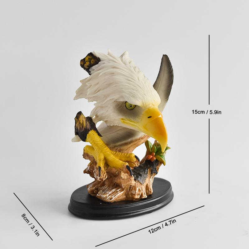 

Eagle Series Statue Resin Ornament, Home Decor Office Decor Statue, Symbol of Wealth Freedom Power, Birthday Holiday Gift