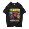 Vinland Saga Cotton T-shirt Men Grunge Pop Culture Breathable Pastel Gothic T-shirt Korean Clothes Women 2000s Kawaii 5