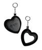 Vvv Heart Mirror Keyring
