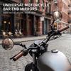 Vibration Proof Motorcycle Rearview Mirror Expanded Visual Range Glares Resistant Mirror Effortlessly Setups
