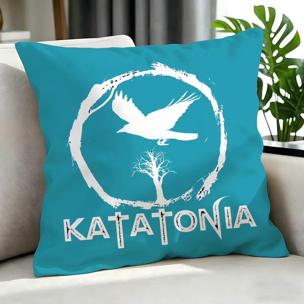 Metal Katatonia Cushion Cover Cushion Cover Set 4Pcs 50X50 45X45 40X40 Pillowcase Decorative Sofa Home Decor