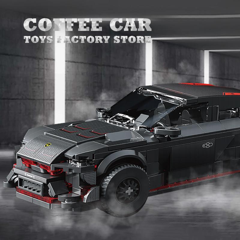 City SUV Building Bricks Cars Sets Off-road Vehicle MOC Blocks Puzzle Toys Station Wagon Model Holiday Gifts DIY Home Decoration