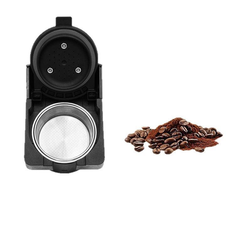 Máquina de Cápsulas de Café CAFELFFE: Cafeteira Doméstica Compatível para Pó de Café e Múltiplas Cápsulas