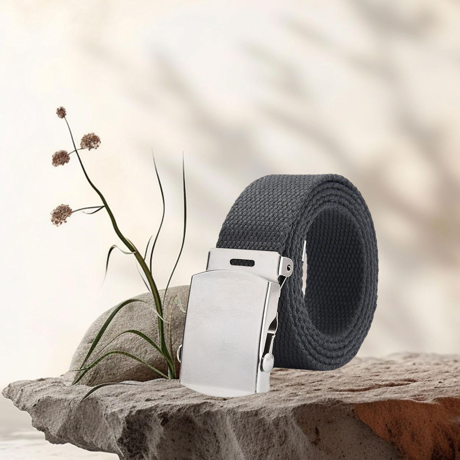 

Пояс для скелелазіння, походів, походів, походів, довгого регульованого полотна 41 дюйм сірий