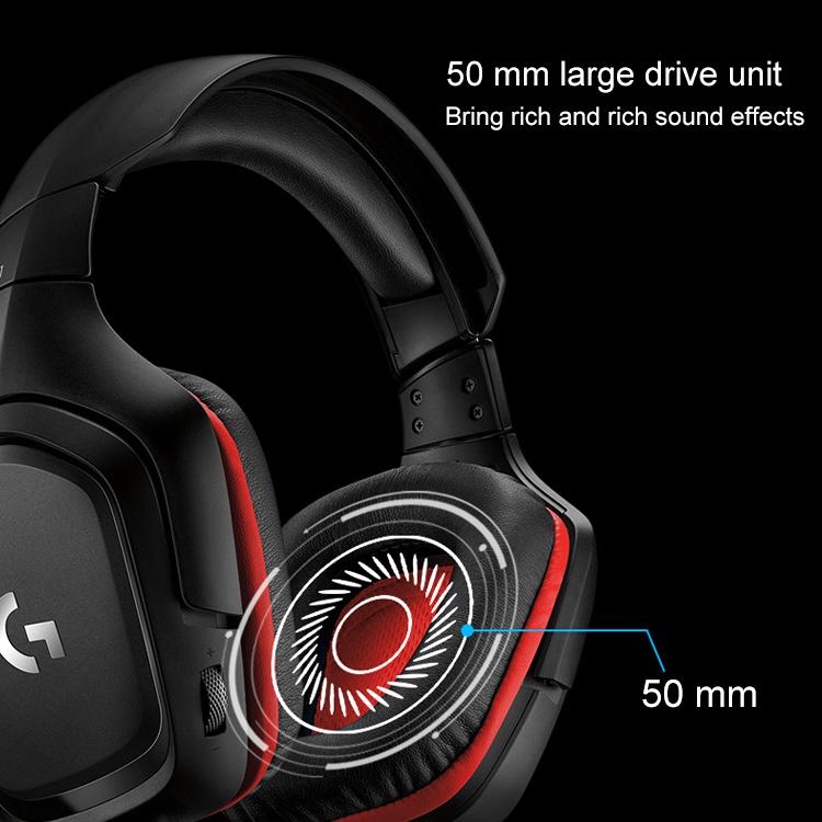 Logitech G331 Dolby 7.1 Surround Sound Stereo Folding Noise Reduction Competition Gaming Headset
