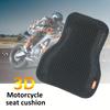 3D Double-Layer Mesh Motorcycle Seat Cushion Cover Breathable Summer Cooling Pad with Ergonomic Design, Durable Comfort Fit for Bikes & Vehicles