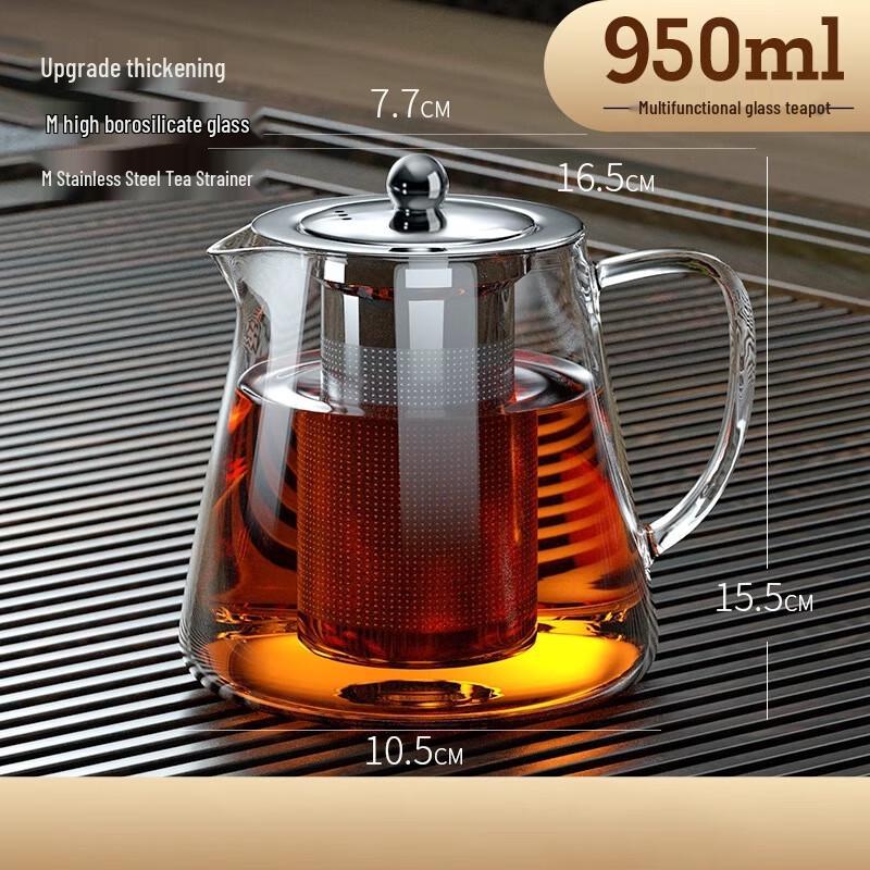 Шанци Утолщенный Стеклянный Чайник с Ароматом Дракона