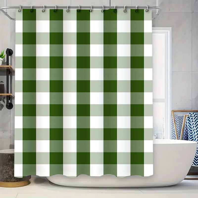 

Adorable Christmas Shower Curtain Set Pink Snow Globe Girl Decor with Trees Perfect for Bathrooms Home Decor 90x180cm