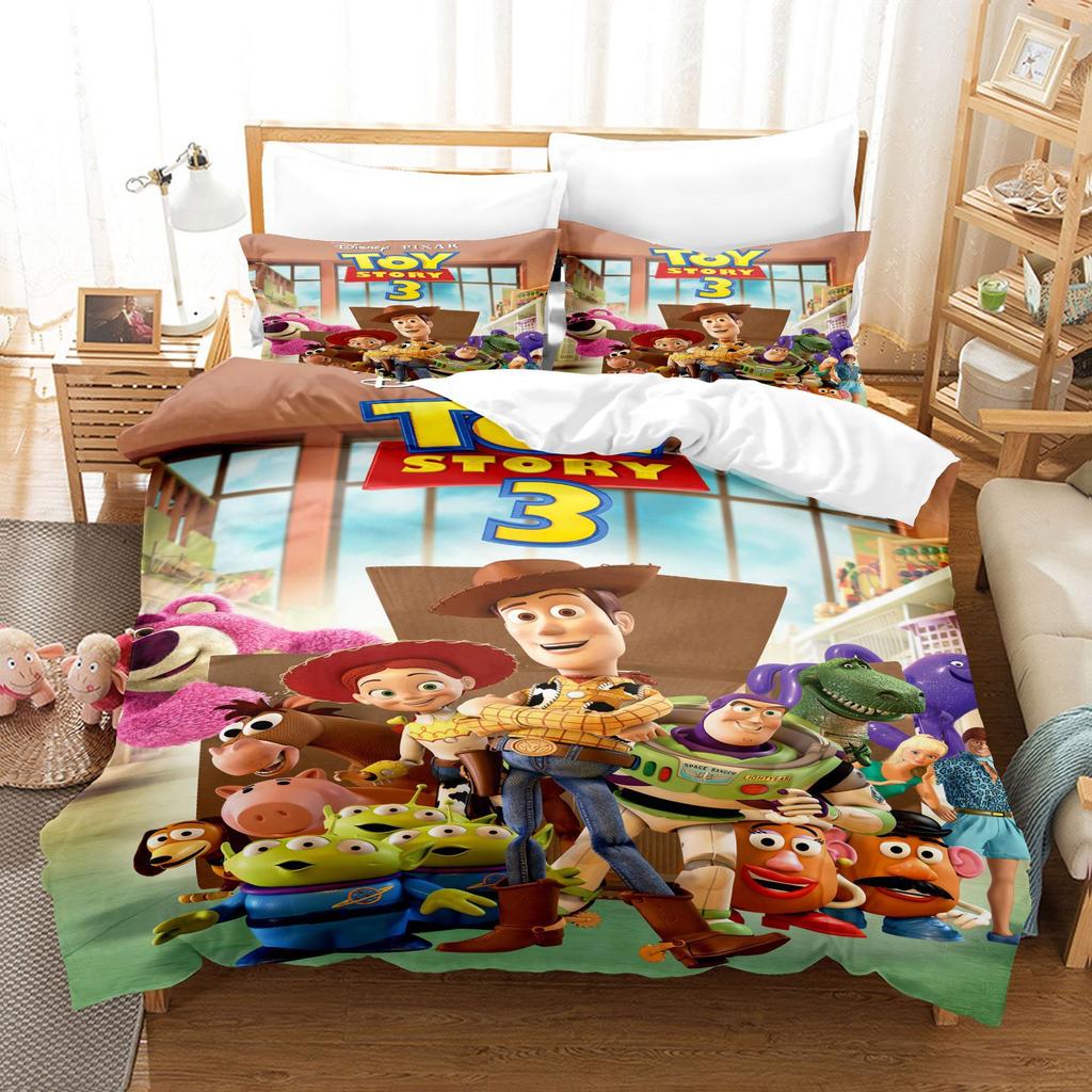 Printed Three-Dimensional 3D Digital Home Textile Three-Piece Children'S Home Textile Kit
