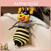 Bee Cute Cartoon Dog Plush Toy Pillow Soft Animal Doll For Children Holiday Gift
