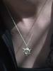Overgrey Apollo Eye Necklace - Silver