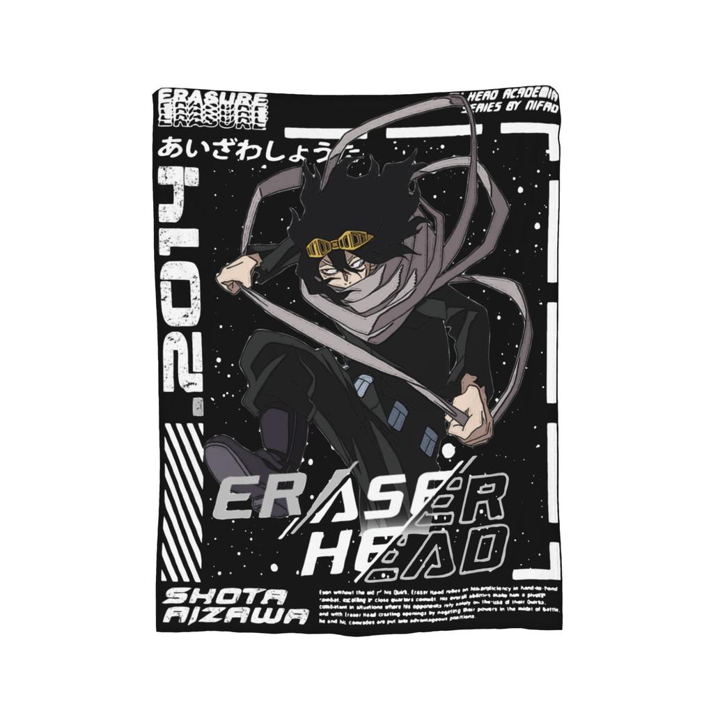 Todoroki Shoto Blankets My Hero Academia Anime Manga Fleece Vintage Warm Throw Blankets for Chair Covering Sofa  Winter,