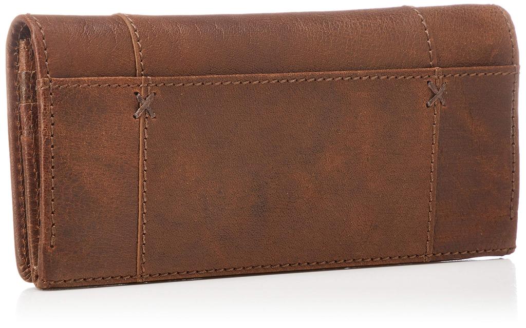 Lee Long Premium Soft Cowhide Genuine Brown Wallet, Leather, Leather,