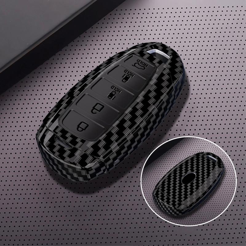 3/4/5 Buttons Car Key Case Cover Keychain for Hyundai I30 Ix35 KONA Encino Solaris Azera Grandeur Ig Accent Santa Fe Palisade