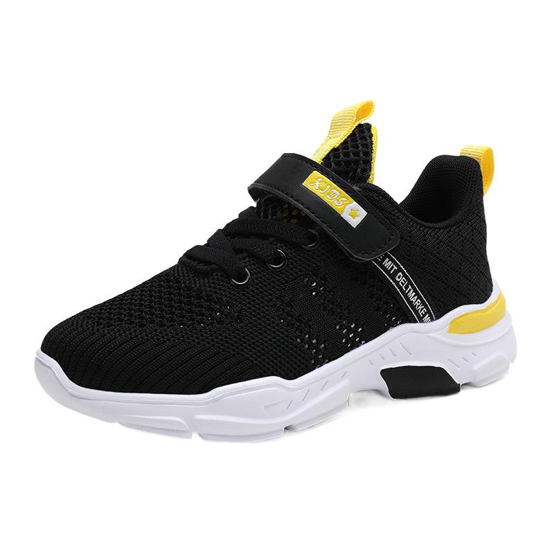 Middle and older children's mesh 2025 spring and summer new single net boys' running shoes children's casual sports shoes