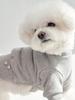 CROOKTHECHIHUAHUA Semi Crop Sweat Shirt - GRAY