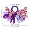Elastic Tassels Hair Rings Rainbow Kids Hair Rope Sweet Girls Hair Rings  Holiday Dressing