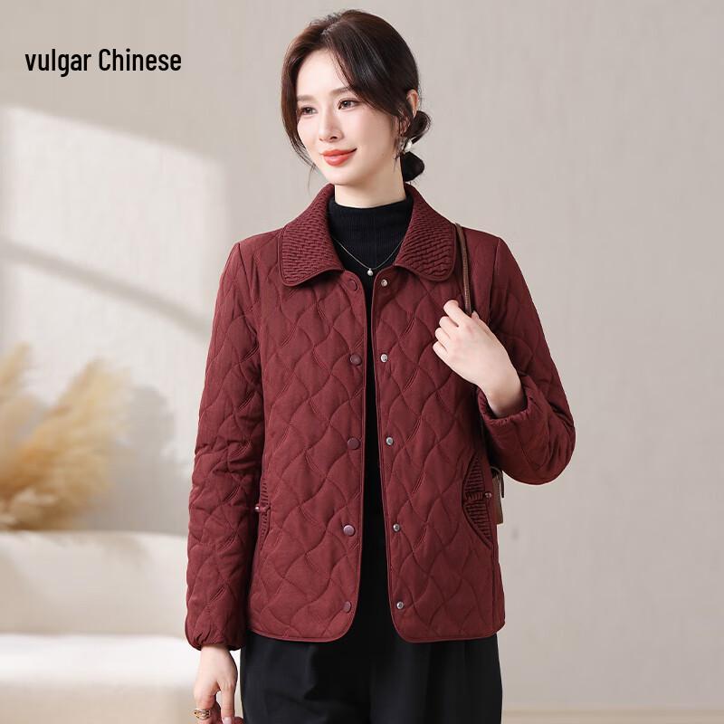 

Women s Fashion Plush-Lined Padded Jacket XL